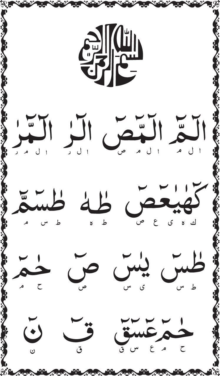 حروف مقطعات کا قرآنی فلسفہ