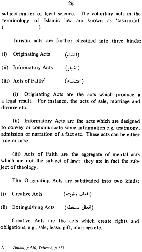 Islamic Concept of Law