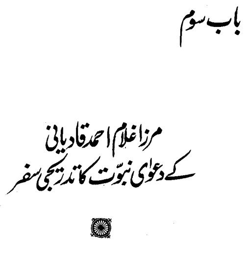 ‘Aqida-e-Khatm-e-Nubuwwat awr Mirza Ghulam Ahmad Qadiani