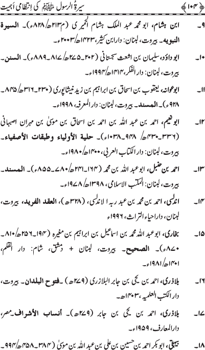 Sira al-Rasul (PBUH) ki Intizami Ahamiyyat